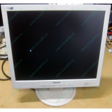 Монитор 17" TFT Philips 170S с битым пикселем в Южно-Сахалинске, белый (Южно-Сахалинск)