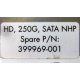 HP HD 250G SATA NLP Spare P/N 399699-001 (Южно-Сахалинск)