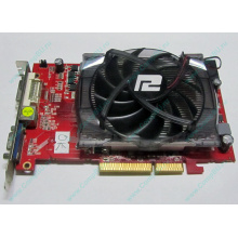 Б/У видеокарта 1Gb ATI Radeon HD4670 AGP PowerColor R73KG 1GBK3-P (Южно-Сахалинск)