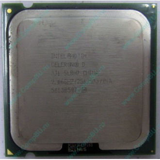 Процессор Intel Celeron D 331 (2.66GHz /256kb /533MHz) SL8H7 s.775 (Южно-Сахалинск)