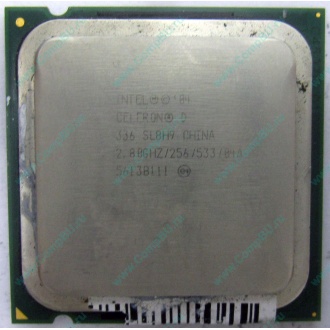 Процессор Intel Celeron D 336 (2.8GHz /256kb /533MHz) SL8H9 s.775 (Южно-Сахалинск)