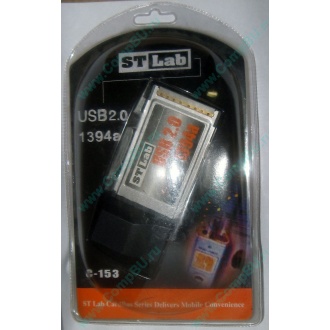 Переходник IEEE1394 (FireWire) + USB2.0 PCMCIA STLab C-153 в Южно-Сахалинске, адаптер IEEE-1394 (Fire-Wire) + USB 2.0 PCMCIA ST-Lab C153 купить (Южно-Сахалинск)