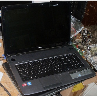 Ноутбук Acer Aspire 7540G-504G50Mi (AMD Turion II X2 M500 (2x2.2Ghz) /no RAM! /no HDD! /17.3" TFT 1600x900) - Южно-Сахалинск